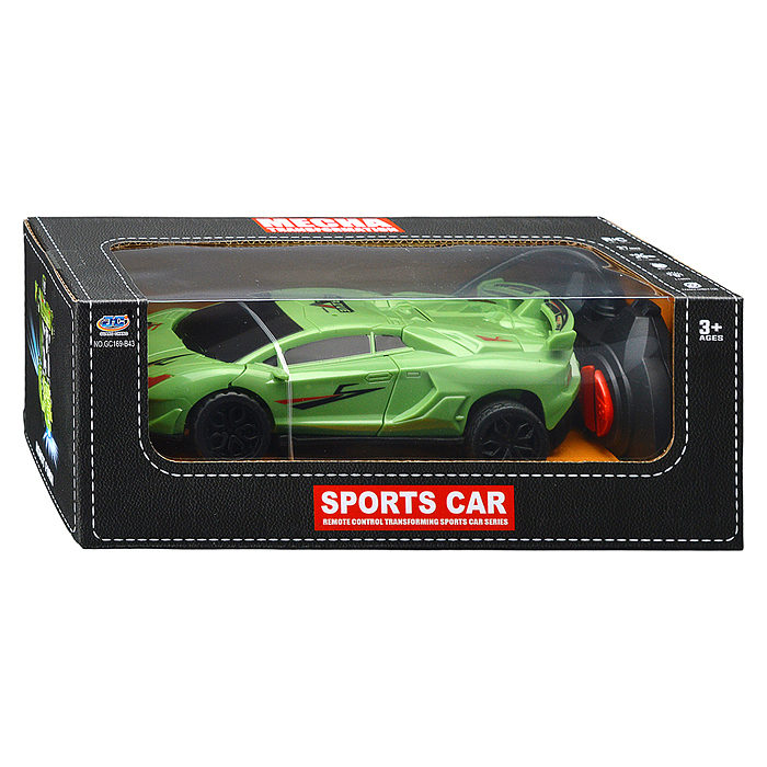 Фото к товару Машина GC169-B43 "Робокар" р/у, 27 MHz, в коробке Машина GC169-B43 "Робокар" р/у, 27 MHz, в коробке