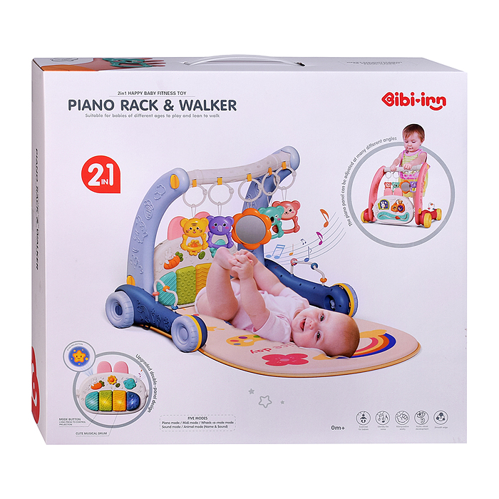 Коврик развивающий 6051 "Милые зверята" в коробке