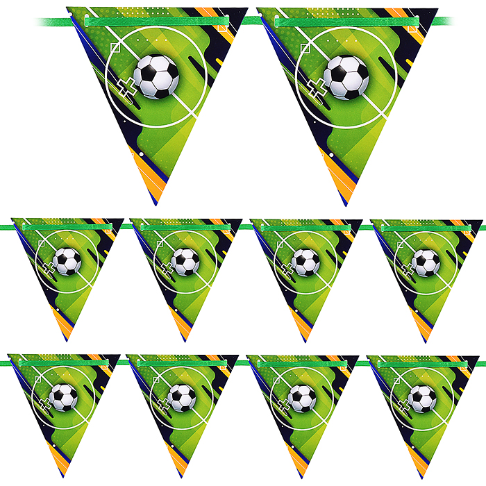 Флажки-растяжка 00-7511 "Футбол" 