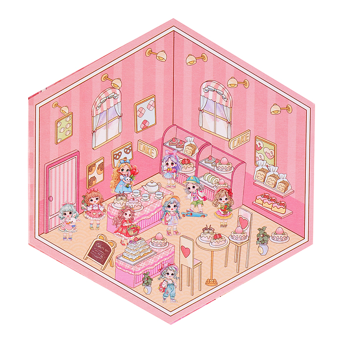 Набор наклеек 00-7388 "Сам себе дизайнер"