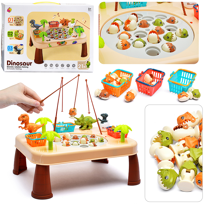Набор рыбалка 7738B "Дино" в коробке