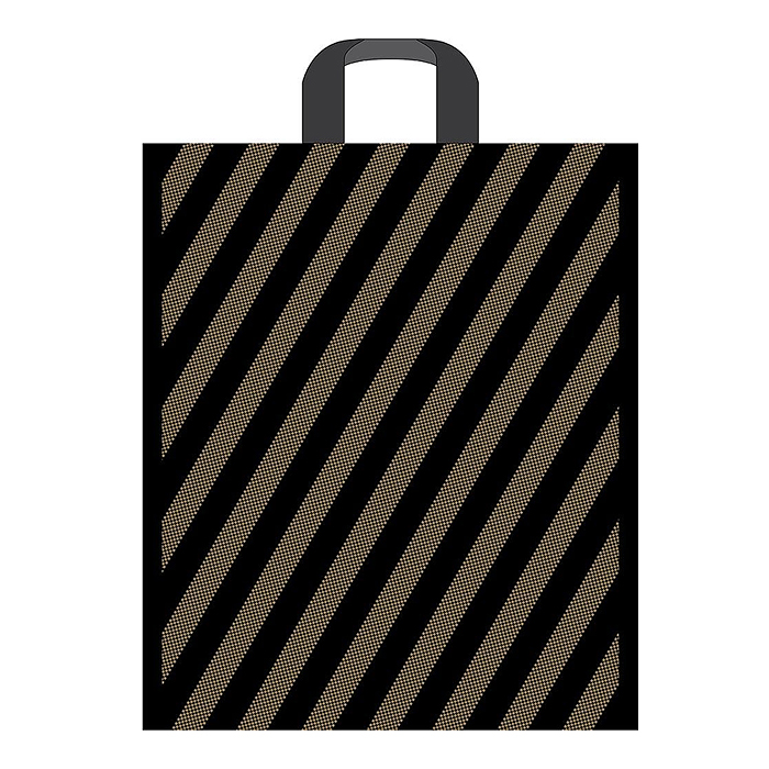 Пакет ПЭ с петлевой ручкой 38х45+3см "Полоса" первичка Пакет ПЭ с петлевой ручкой 38х45+3см "Полоса" первичка