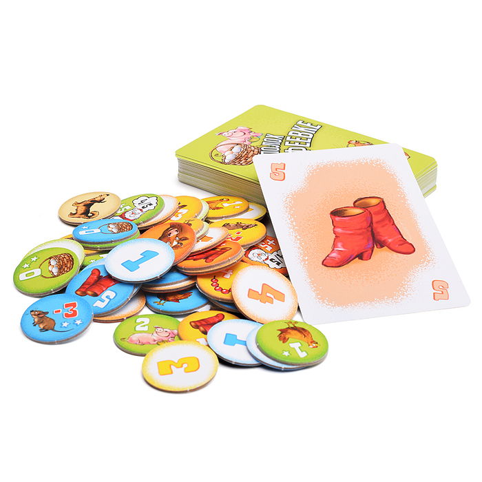 Игра карточная "Переполох в Котофеевке" (Синие коты) 