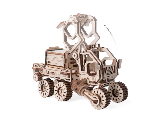 Фото к товару Модель Футуристический грузовик "Лунный путник" Модель Футуристический грузовик "Лунный путник"