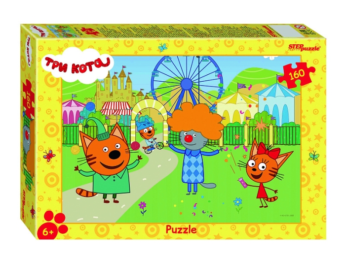 Пазлы 160 "Три кота. Новые истории" (АО "СТС") Пазлы 160 "Три кота. Новые истории" (АО "СТС")