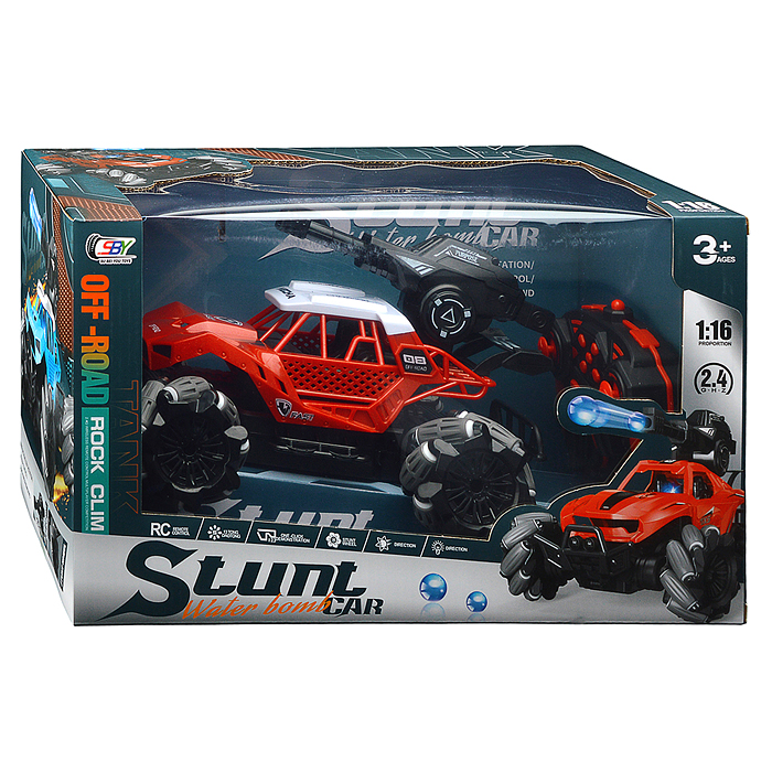 Фото к товару Машина SBY170-1A "Водяной снаряд" р/у, 27 MHz, в коробке Машина SBY170-1A "Водяной снаряд" р/у, 27 MHz, в коробке