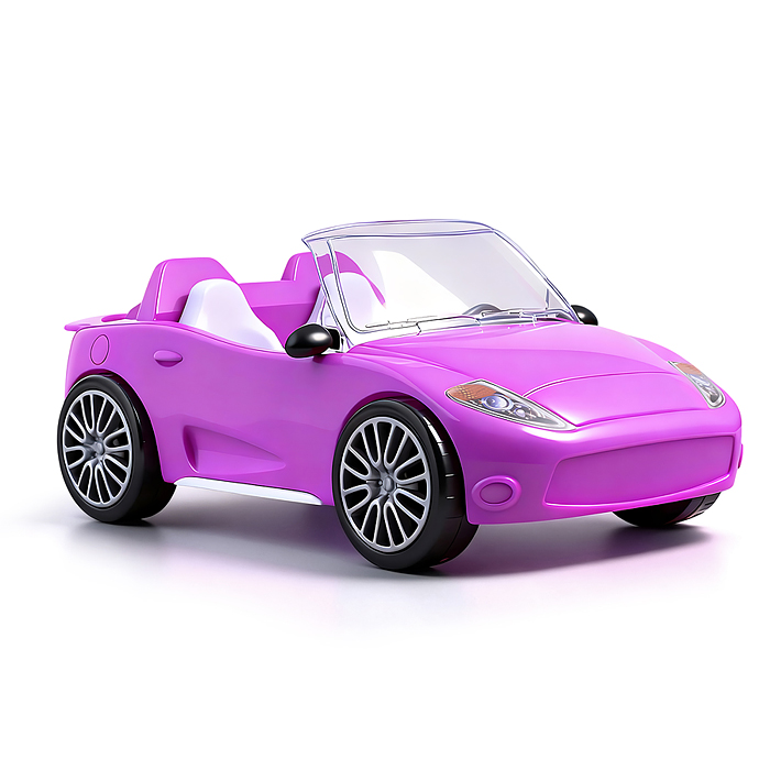 Машина для куклы UT0187-1 "Кабриолет" в коробке