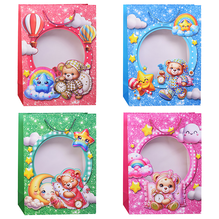 Пакет подарочный 00-7423 "Волшебный мир детства" 40*30*12см Пакет подарочный 00-7423 "Волшебный мир детства" 40*30*12см