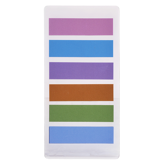 Фото к товару Набор самоклеящихся этикеток-закладок "Metallic" пластиковые металлизированные 44x12 мм, 6x20 листов Набор самоклеящихся этикеток-закладок "Metallic" пластиковые металлизированные 44x12 мм, 6x20 листов