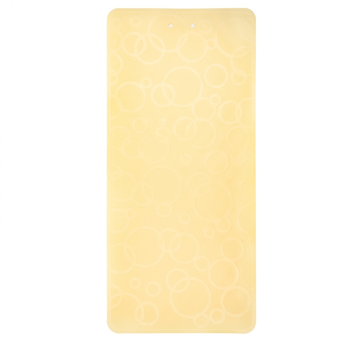 Коврик резиновый для ванны антискользящий 35 x 76см, медовый Коврик резиновый для ванны антискользящий 35 x 76см, медовый