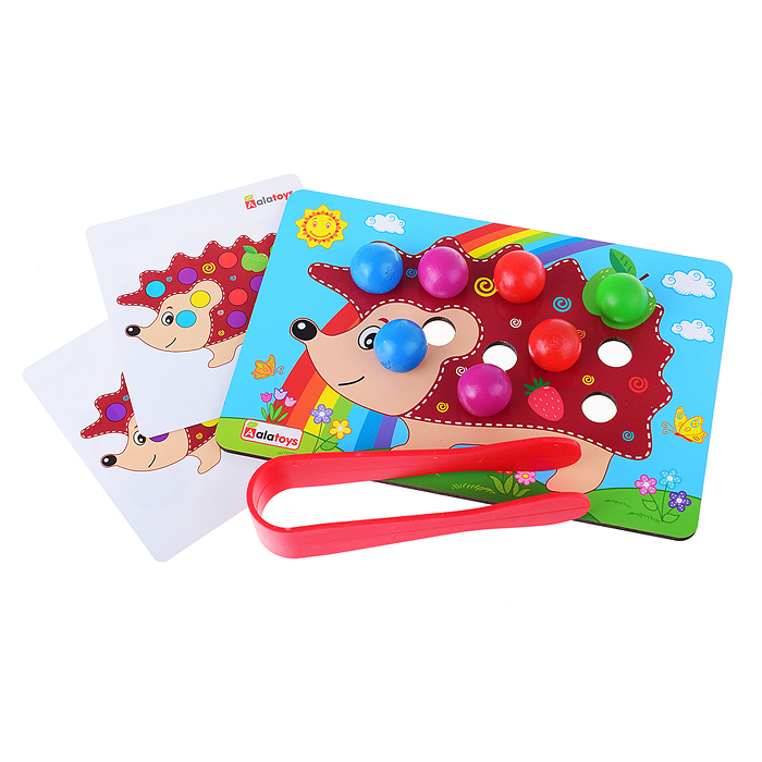 Фото к товару Сортер "Ёжик и трактор" Сортер "Ёжик и трактор"