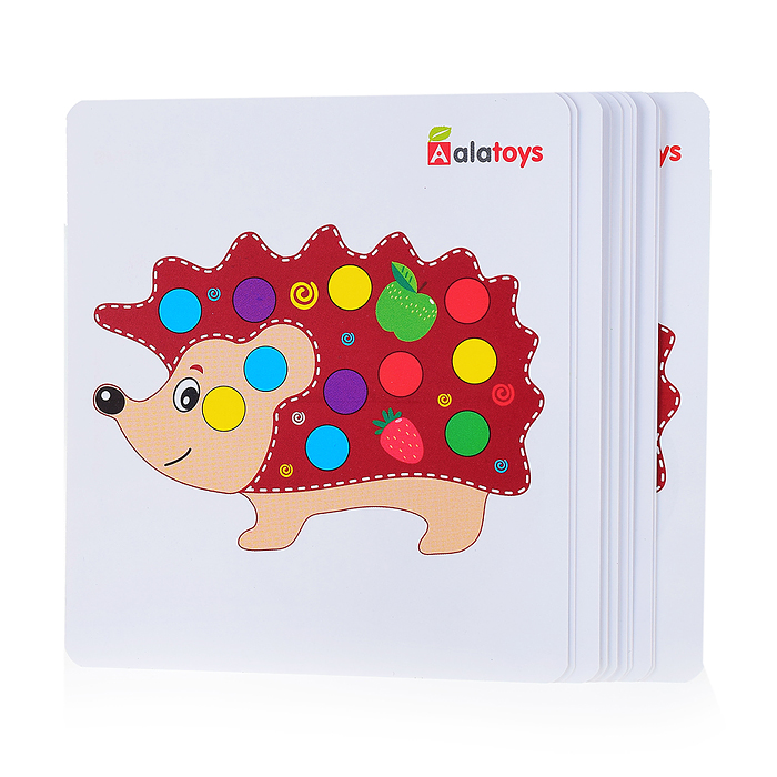 Фото к товару Сортер "Ёжик и трактор" Сортер "Ёжик и трактор"