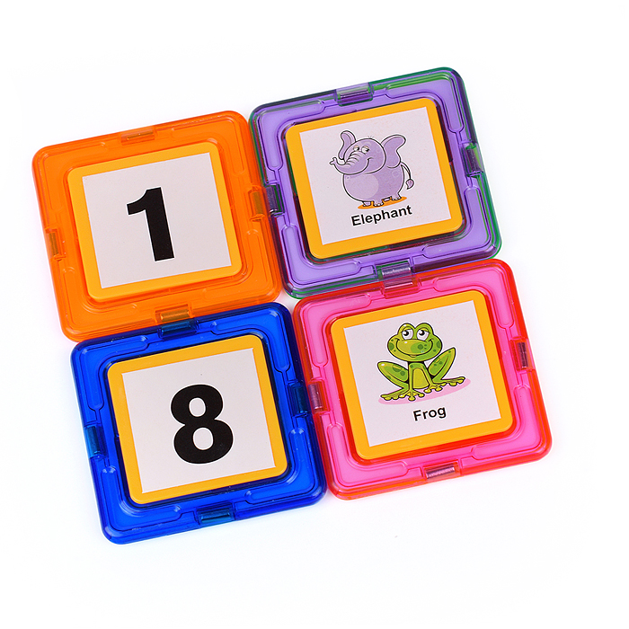 Фото к товару Конструктор магнитный MG0007-3 большой размер дет. (75 дет.), в пакете Конструктор магнитный MG0007-3 большой размер дет. (75 дет.), в пакете