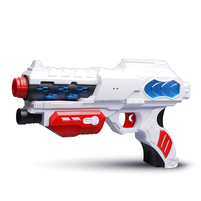 Набор оружия 836-17 "Супер оружие" (свет, звук) на батарейках, в коробке