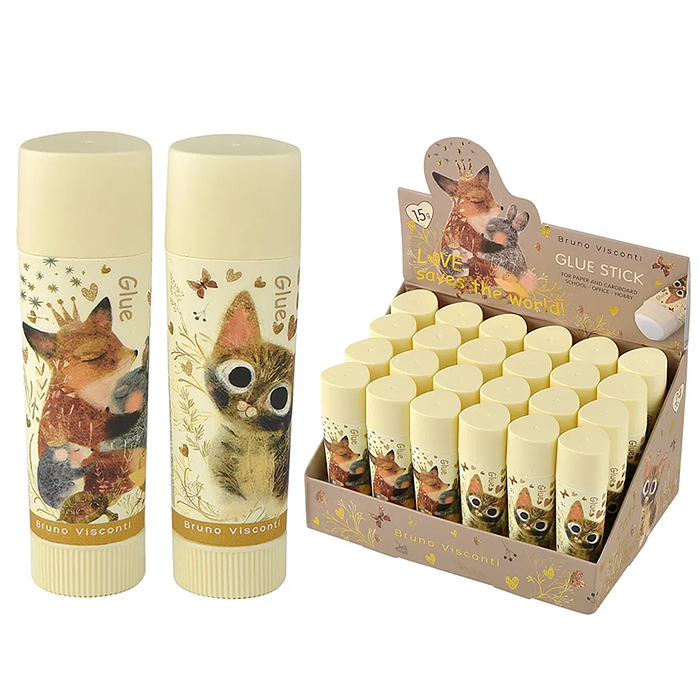 Клей-карандаш на PVP основе "love me" 15 г Клей-карандаш на PVP основе "love me" 15 г