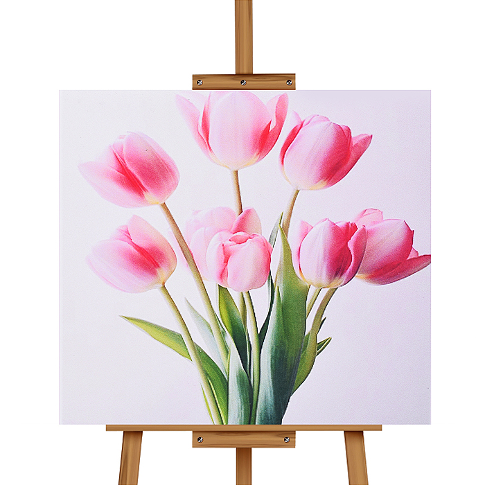 Мозаика алмазная MKA2020-35 "Прекрасные тюльпаны" 20*20 см.