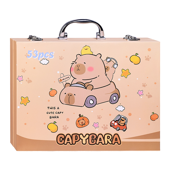 Набор для юного художника Bi-010-056 "Капибара" (53 предмета)