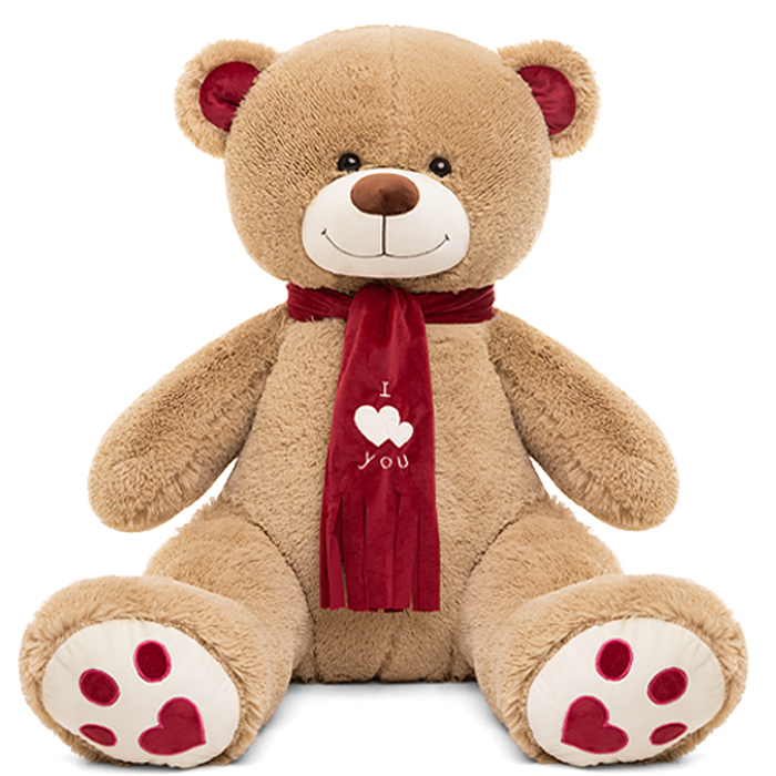 Медведь Кельвин В150 кофейный 