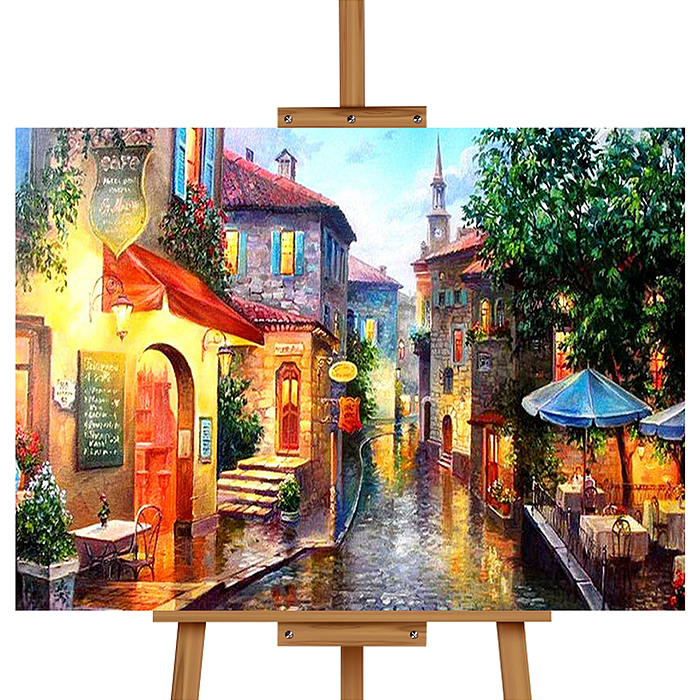Фото к товару Набор для рисования MKR5040-61 "Картина по номерам 40х50 см. Итальянская улочка" Набор для рисования MKR5040-61 "Картина по номерам 40х50 см. Итальянская улочка"