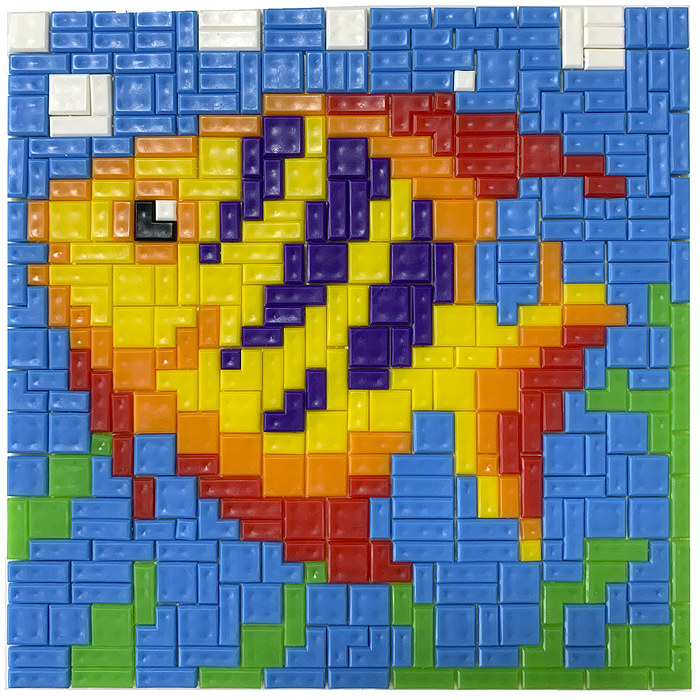 Игра "Тетрис мозаика" тип 6 исп. 6  Рыбка