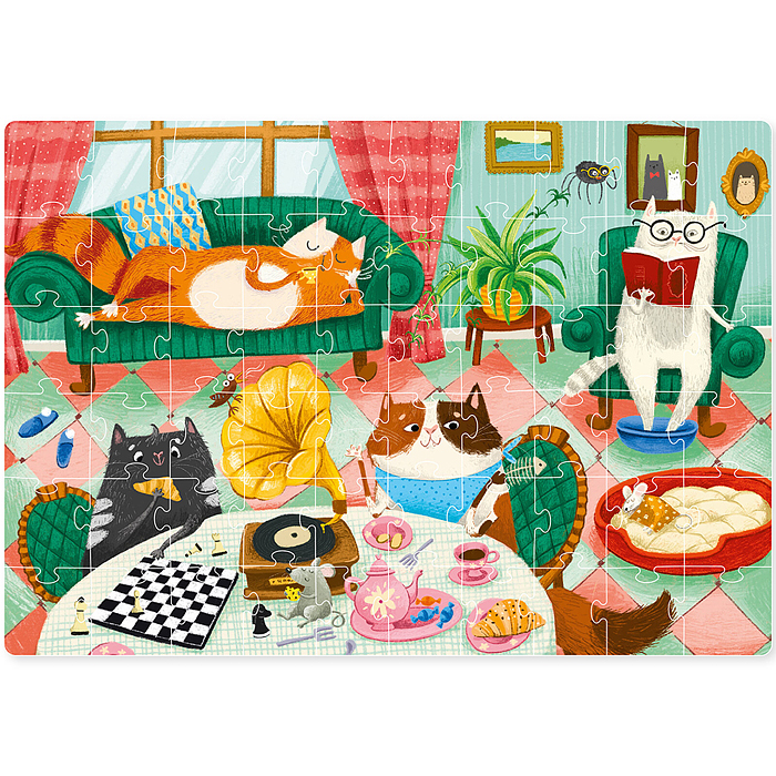 Пазл 60 "Чаепитие"