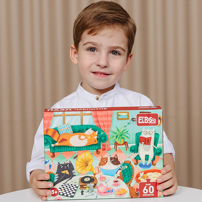 Пазл 60 "Чаепитие"