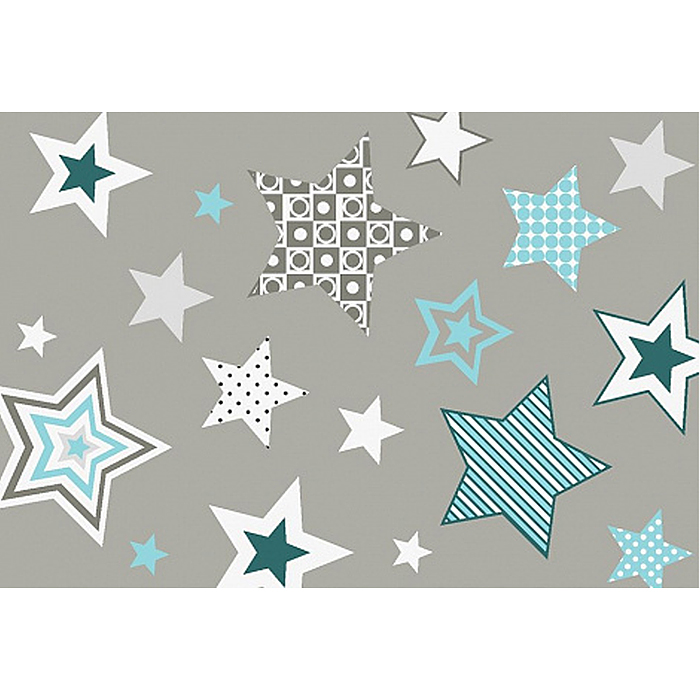 Ковер "Звезды" дет. 1х1,5 прямоугольный TPR (прорезиненный)