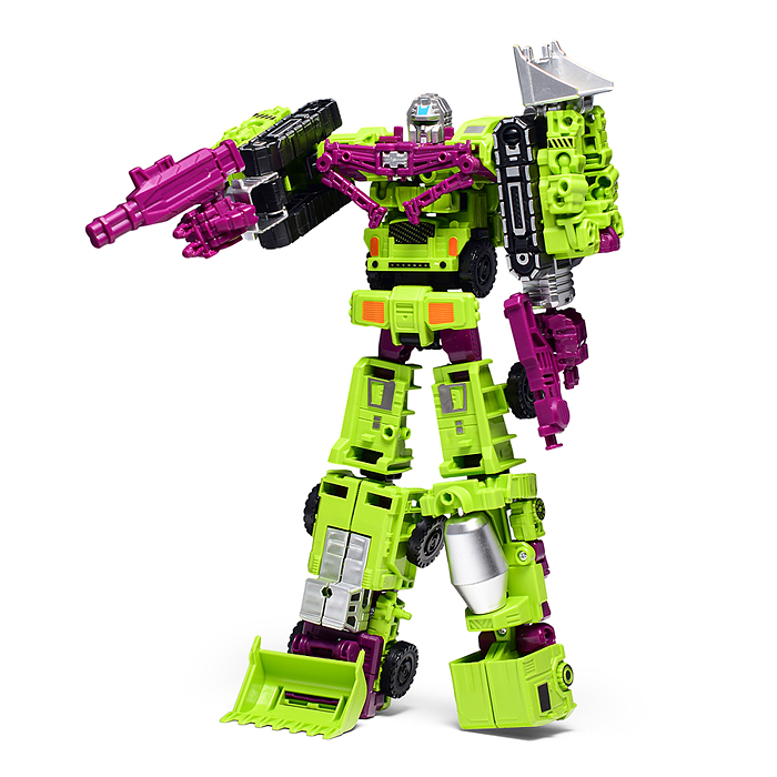 Фото к товару Робот HF888-7AB "Works vehicles" 6в1 в коробке Робот HF888-7AB "Works vehicles" 6в1 в коробке