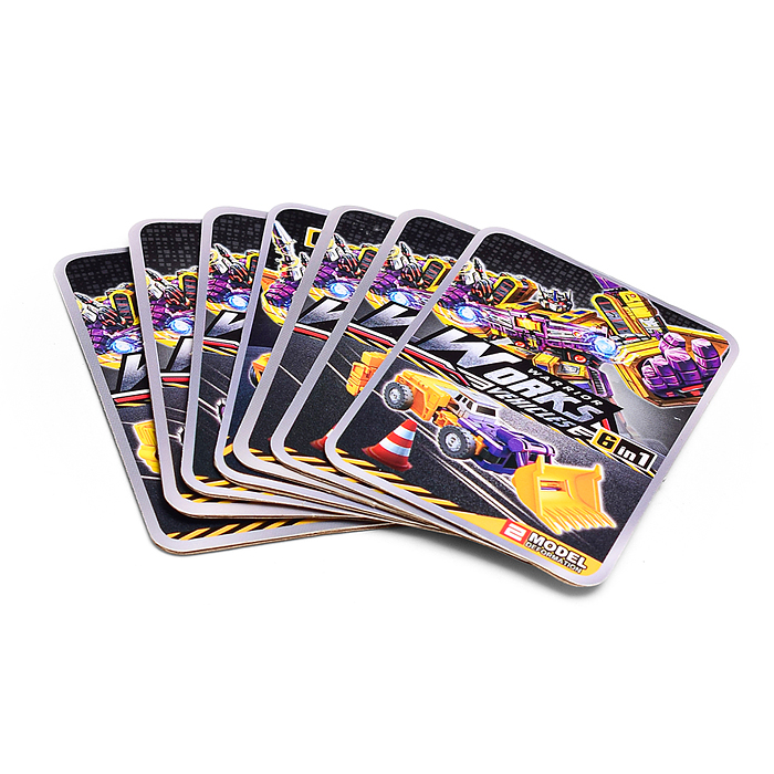 Фото к товару Робот HF888-7AB "Works vehicles" 6в1 в коробке Робот HF888-7AB "Works vehicles" 6в1 в коробке