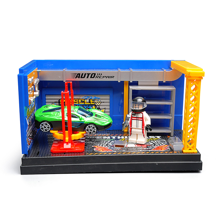 Фото к товару Игровой набор 91700-1 "Автосервис" в коробке Игровой набор 91700-1 "Автосервис" в коробке