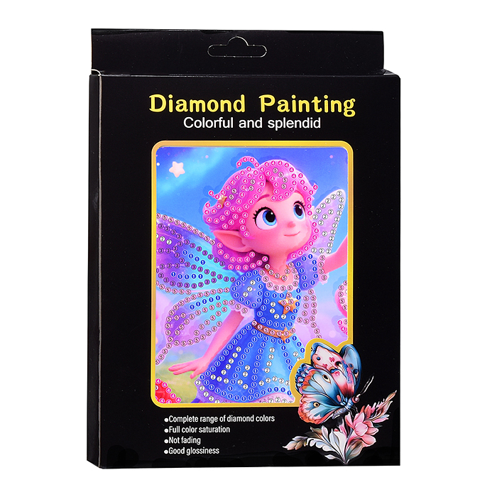Мозаика алмазная 00-7613 "Маленькая фея" 15*20см