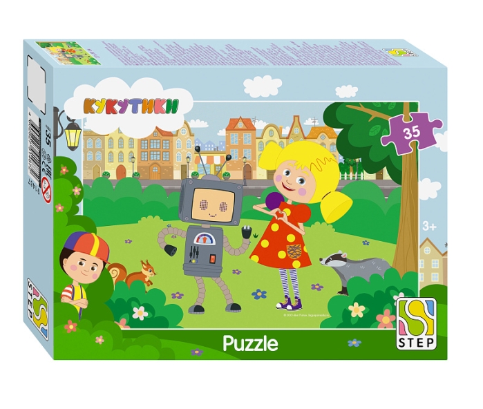 Пазл 35 "Кукутики" (Биг Папа) Пазл 35 "Кукутики" (Биг Папа)