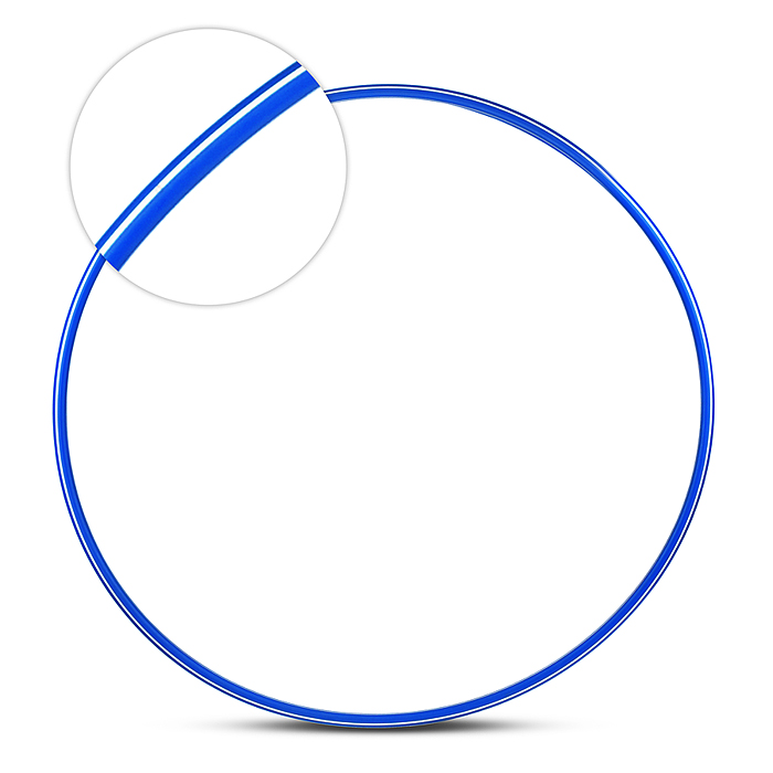 Обруч d-800мм синий