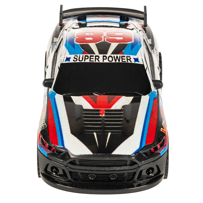 Машинка пластмассовая инерционная "Авария на трассе" Гонка спорт (pull back) ВОХ 15,2х7,5х7,5см,