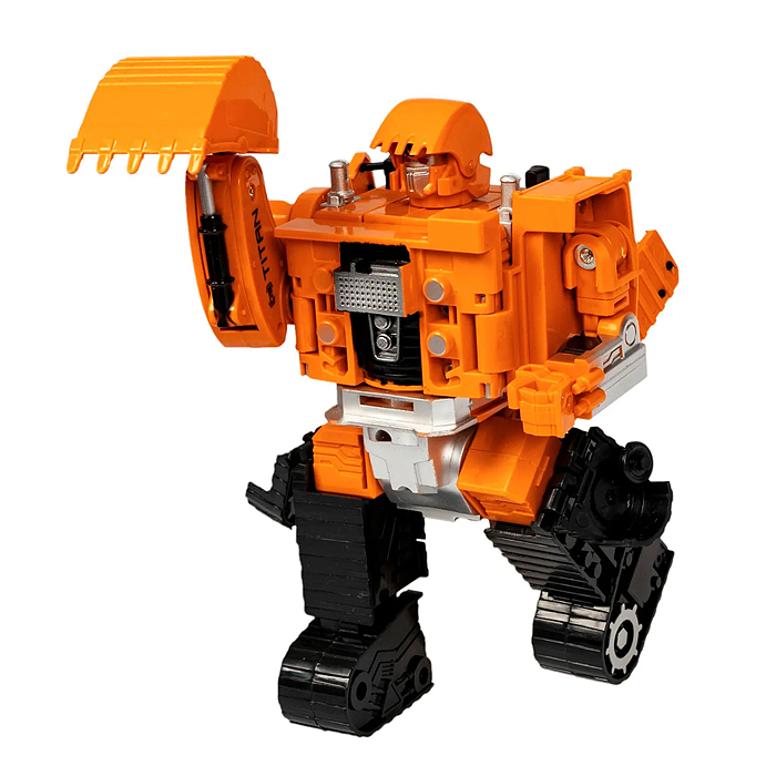 Фото к товару Трансформер 2в1 "Робот-строительная техника" Экскаватор гусеничный, метал. детали Трансформер 2в1 "Робот-строительная техника" Экскаватор гусеничный, метал. детали