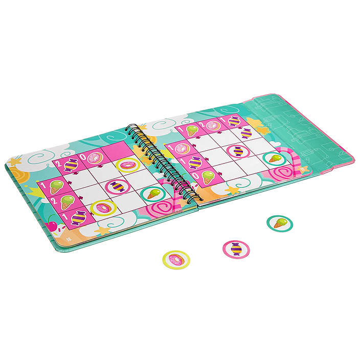 Фото к товару Компактные развивающие игры в дорогу "Сладкое королевство!" логическая игра Компактные развивающие игры в дорогу "Сладкое королевство!" логическая игра