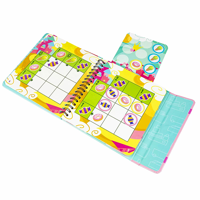 Фото к товару Компактные развивающие игры в дорогу "Сладкое королевство!" логическая игра Компактные развивающие игры в дорогу "Сладкое королевство!" логическая игра