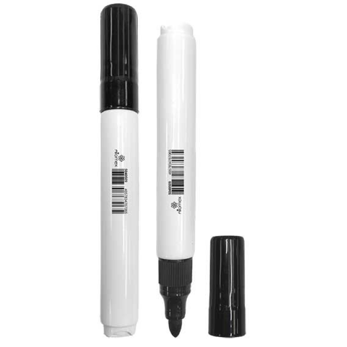 Маркер для белой доски "Attomex" круглый корпус, колпачок без клипа, пулевидный наконечник, 3 мм