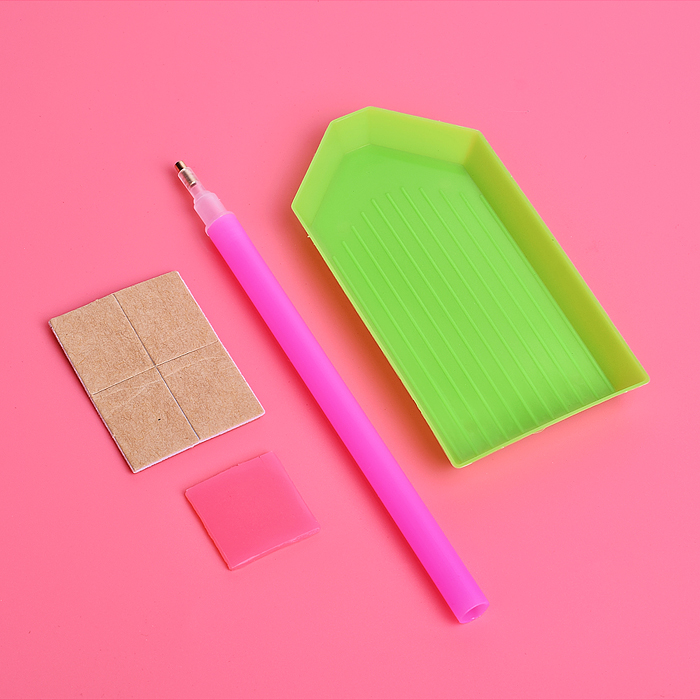 Мозаика алмазная 00-7600 "Попугай" 17.5*23.5см