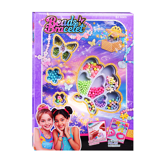 Набор создание украшений 955-55 "Мой браслет" в коробке Набор создание украшений 955-55 "Мой браслет" в коробке