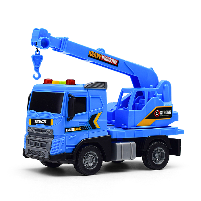 Фото к товару Машина JS174B "Кран" 1:20 (свет, звук) в коробке Машина JS174B "Кран" 1:20 (свет, звук) в коробке