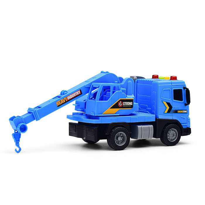 Фото к товару Машина JS174B "Кран" 1:20 (свет, звук) в коробке Машина JS174B "Кран" 1:20 (свет, звук) в коробке