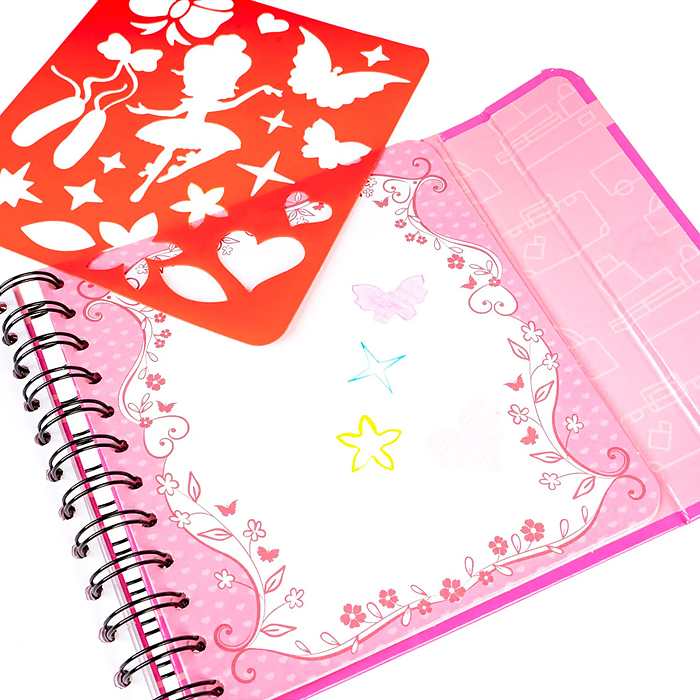 Компактные развивающие игры в дорогу "Рисуем в дороге. Балерины"