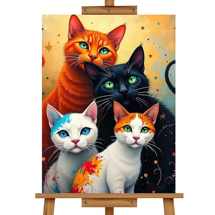 Набор для рисования MKR4030-64 "Картина по номерам 30х40 см. Лучшие друзья"