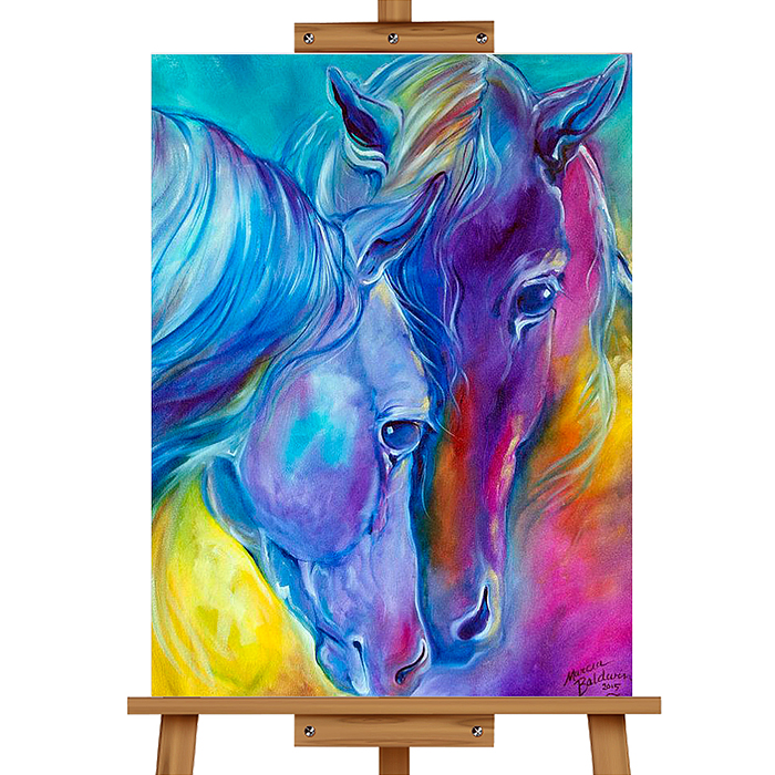 Набор для рисования MKR4030-80 "Картина по номерам 30х40 см. Доверие"