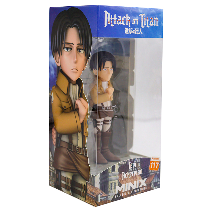 Фото к товару Коллекционная фигурка "Attack on Titan" - "Атака титанов" Леви Аккерман, 12 см, Коллекционная фигурка "Attack on Titan" - "Атака титанов" Леви Аккерман, 12 см,