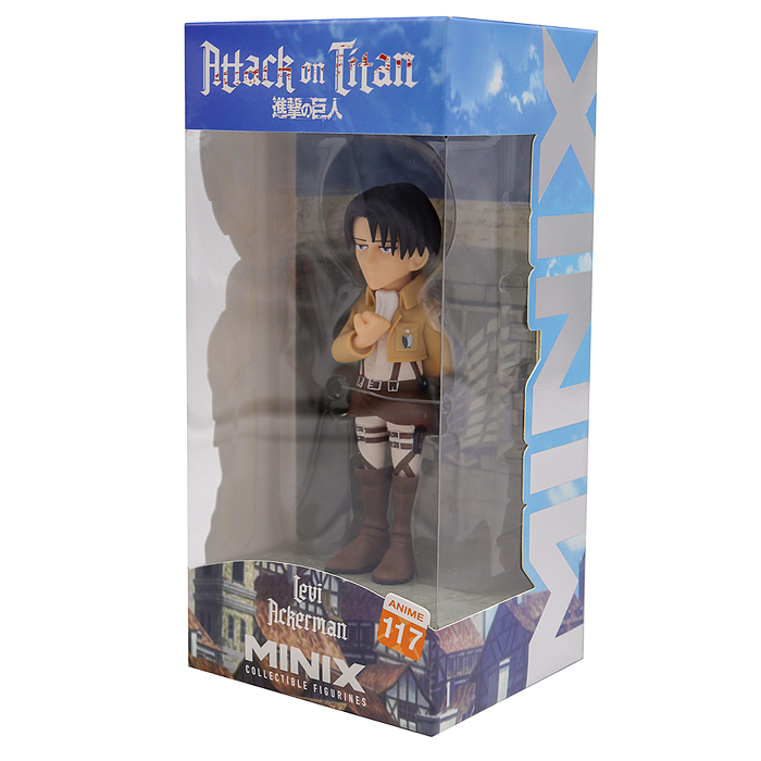 Фото к товару Коллекционная фигурка "Attack on Titan" - "Атака титанов" Леви Аккерман, 12 см, Коллекционная фигурка "Attack on Titan" - "Атака титанов" Леви Аккерман, 12 см,