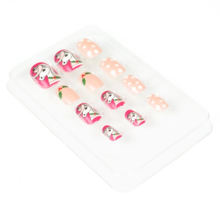 Фото к товару Косметика для девочек накладные ногти Косметика для девочек накладные ногти