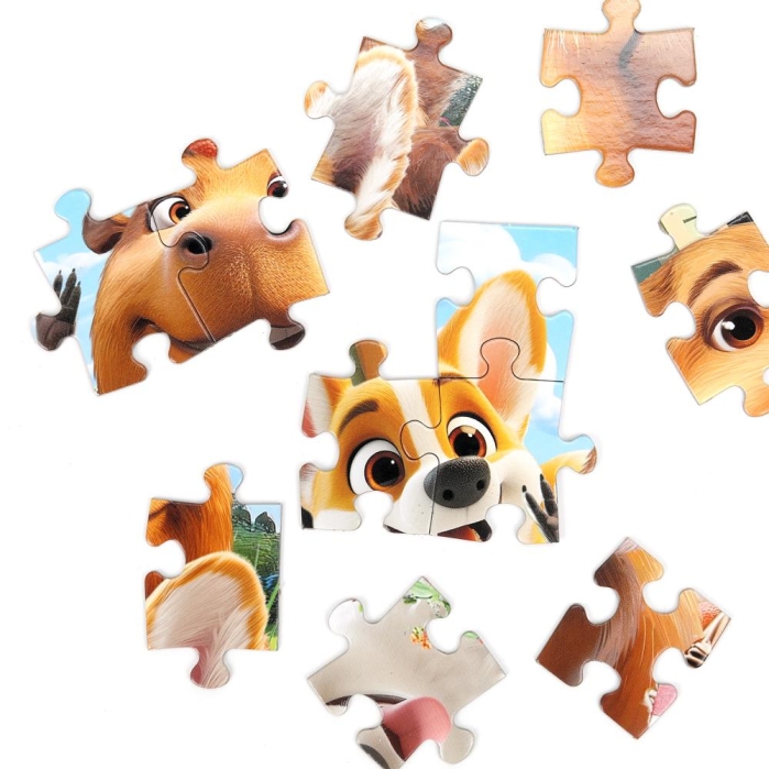 Фото к товару Пазлы 60 "Корги и Милые друзья" 190х141х35 мм. Пазлы 60 "Корги и Милые друзья" 190х141х35 мм.