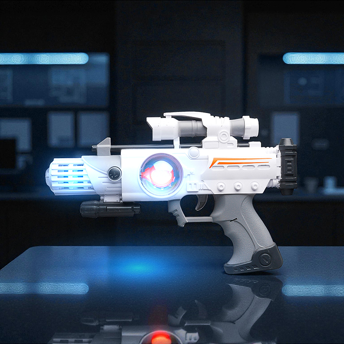 Набор оружия 4215 "Звездный патруль" (свет, звук) на батарейках, в коробке